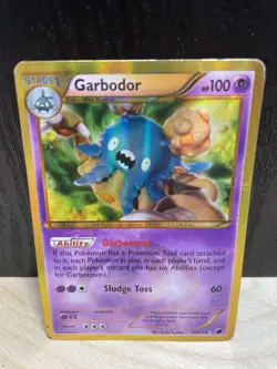 Pokemon Card | Garbodor (119 Secret Rare) 119/116 2013 Plasma Freeze Holo Nice! - Image 1