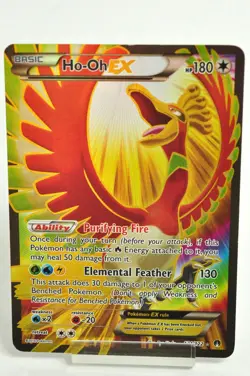 Pokemon card TCG Ho-Oh EX 121/122 UR Full Art BREAKpoint 2016 English MP - Image 1