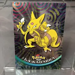 Kadabra #64 Pokemon Topps Official Trading Cards Holo 1999 Nintendo - Image 1