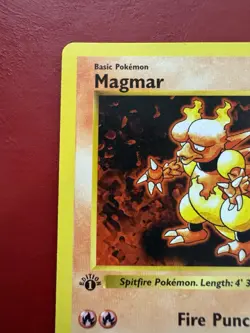Magmar 36/102 Shadowless 1st Edition Base Set Pokemon Card NM - Image 2
