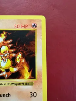 Magmar 36/102 Shadowless 1st Edition Base Set Pokemon Card NM - Image 3