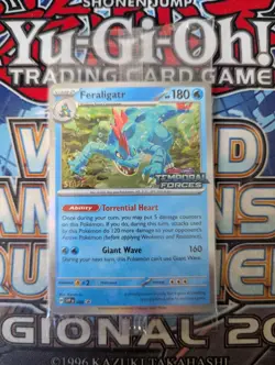 Pokemon Temporal Forces Staff Prerelease Promo Set of 4 NM Factory Sealed Cards - Image 1