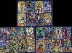 Lot of 24 Dragon Ball Heroes Holo Cards Japan Rare Super Saiyan Collection - Image 1