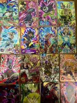 Lot of 48 Super Dragon Ball Heroes Cards Japan Bandai UR SEC Goku - Image 3