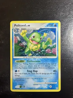 Politoed Holo Rare Pokemon TCG Card Legends Awakened 12/146 Near Mint NM - Image 1