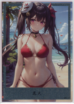 ?SPARKLE - Goddess Story ANIME WAIFU Card - SWEET GIRL DIARY 2 SR-17 - HONKAI - Image 1