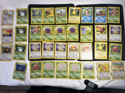 54 Pokemon TCG Jungle Card Bulk - 2 1st editions, 2 rare non holos - Image 1