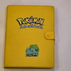Vintage Pokemon Gotta Catch 'Em All! Bulbasaur Pokemon Empty Card Binder Used - Image 1