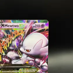 Pokemon Mewtwo EX TCG Holo Ultra Rare Card 64/162 Breakthrough - LP - Image 4