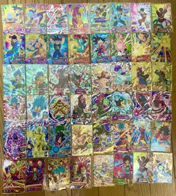 Dragon Ball Heroes Card Lot 48pcs Goku Vegeta Broly SSGSS UI Rare Foil Set Japan - Image 1