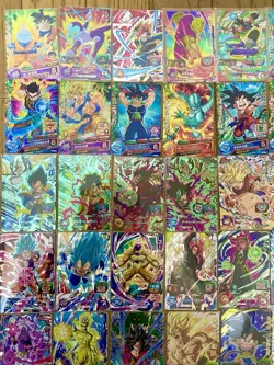 Dragon Ball Heroes Card Lot 48pcs Goku Vegeta Broly SSGSS UI Rare Foil Set Japan - Image 2