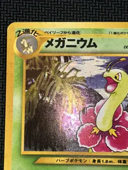 Japanese Meganium Pokemon Card 11/111 Neo Gold Silver New World Holo Rare NM/LP - Image 5
