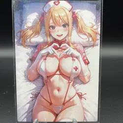Lucy Heartfilia Anime Waifu Card Doujin ACG Goddess Holo - Image 1
