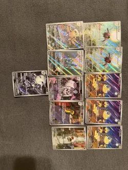 Pokemon TCG Mega Evolution Card Lot Of 11 Illustration Rares Shiny Rares - Image 1