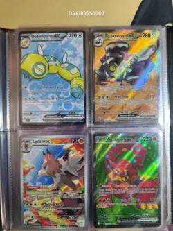 Pokemon Pikachu Card Binder Collection Illustration Secret Rare Full Art EX V - Image 5