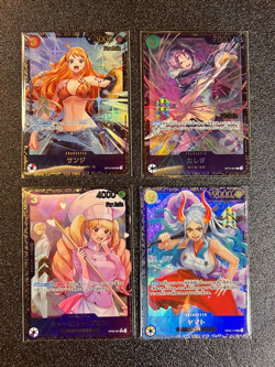 4 Set Flagship Battle Nami OP10-005 One Piece Card Japan Sealed FOR ASIA - Image 1