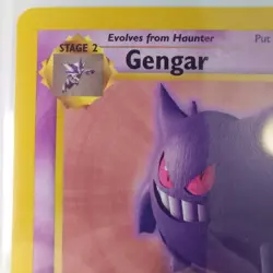 Gengar 20/62 1st Edition Mint Fossil Pokemon TCG Trading Card Sleaved Since 1999 - Image 3