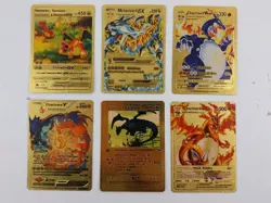 Gold Rare Charizard Pokemon Card Bundle Inc Promo And Hyper Rare | 6 Cards #234 - Image 1