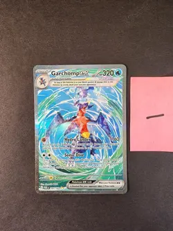 Garchomp EX 245/182 SV Paradox Rift Sir Secret Illustration Rare Card - Image 1