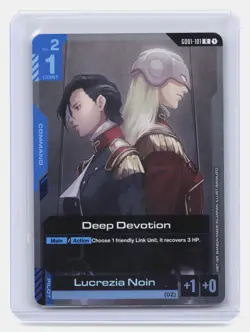 Deep Devotion Gundam Card Game #G001-101 Rare - Image 1