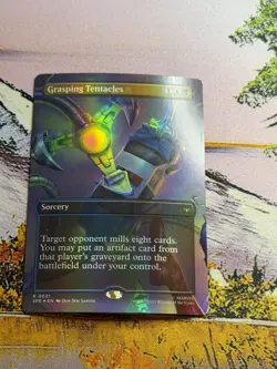 Grasping Tentacles - Foil Extended Art SPE NM MTG - Image 4