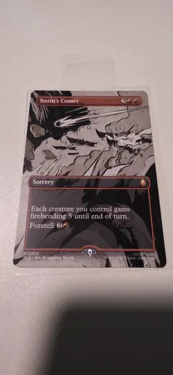 Sozin's Comet (#309) - Foil Extended Art TLA NM MTG - Image 1