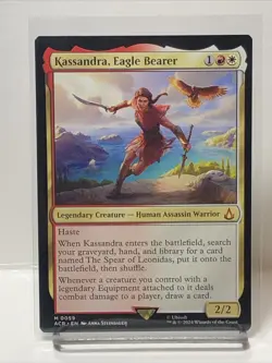 Kassandra, Eagle Bearer (Non-foil) Universes Beyond:Assassin's Creed 0059 M MTG - Image 1