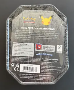 Pokemon Celebrations Lance’s Charizard V Tin - Factory Sealed 25th Anniversary - Image 2