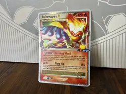 Infernape LV.X DP10 Diamond and Pearl Promo Holo - 2007 Pokemon - Image 1
