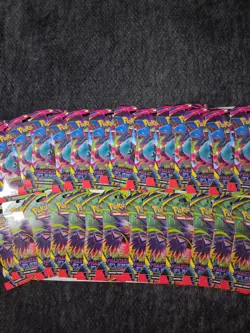 Pokemon Mega Evolution Phantasmal Flames 4x Sleeved Booster Pack lot - Image 1