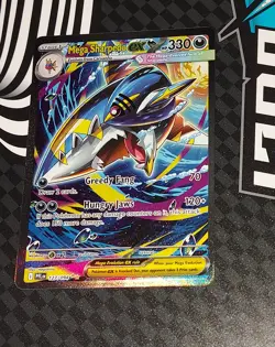 Pokemon TCG Mega Sharpedo-EX 127/094 SAR Full Art Ultra Rare NM Condition UK - Image 1