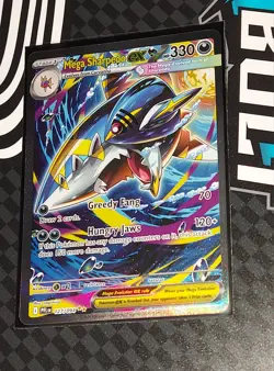 Pokemon TCG Mega Sharpedo-EX 127/094 SAR Full Art Ultra Rare NM Condition UK - Image 5