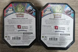 2X Pokemon TCG 2021 Snorlax Knock Out Tin- Factory Sealed - 3 Booster Packs EACH - Image 2