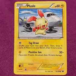 Pokemon Plusle 39/108 Dark Explorers Regular Common LP - Image 1