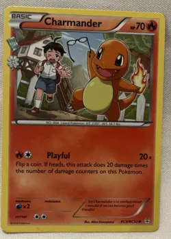 Pokemon TCG Charmander RC3/RC32 Generations Radiant Collection Common - Image 1
