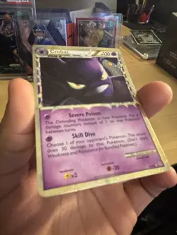 2010 POKEMON UNLEASHED CROBAT PRIME #84 ULTRA RARE HOLO NM - Image 4