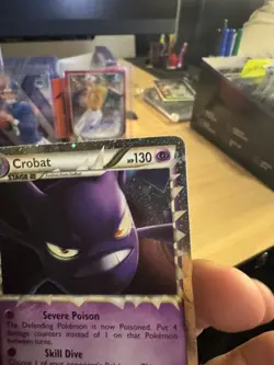 2010 POKEMON UNLEASHED CROBAT PRIME #84 ULTRA RARE HOLO NM - Image 5