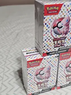 Pokemon TCG 151 Booster Bundle Lot x5 - Image 3