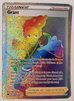 Grant 203/189 Pokemon Astral Radiance Rainbow Holo Secret Rare Light Play - Image 1