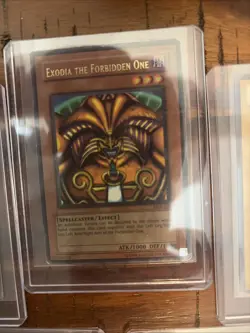 Yu-Gi-Oh 2002 Exodia Complete Set Lob 120-124 Ultra Rare MP-LP Condition - Image 2