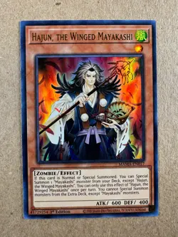 Hajun, the Winged Mayakashi MAMA-EN017 Magnificent Mavens 1st Edition Yugioh NM - Image 1