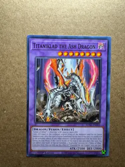 Titaniklad the Ash Dragon SDAZ-EN043 Structure Deck: Albaz Strike 1st Ed Yugioh - Image 1