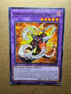 Chimeratech Rampage Dragon LED3-EN019 Yugioh - Image 1