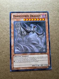 Darkstorm Dragon SDBE-EN008 Saga of Blue-Eyes White Dragon 1st Edition Yugioh - Image 1