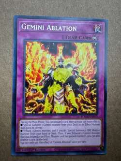 Gemini Ablation TOCH-EN019 Toon Chaos Yugioh - Image 1