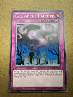 Call of the Haunted WIRA-EN057 Wing Raiders 1st Edition Yugioh - Image 1