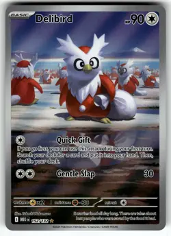 Delibird - 152/132 ME01: Mega Evolution NM Pokemon Card TCG - Image 1