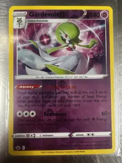 Gardevoir 61/198 Pokemon Card TCG Chilling Reign Reverse Holo - Near Mint - Image 1