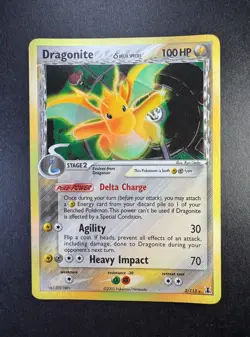 Dragonite EX Delta Species 3/113 Reverse Holo Pokemon Card 2005 TCG - Image 1