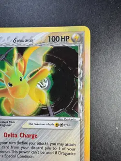 Dragonite EX Delta Species 3/113 Reverse Holo Pokemon Card 2005 TCG - Image 3